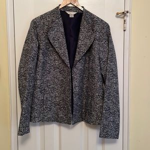 Navy/White Easy to Wear Blazer, Size M